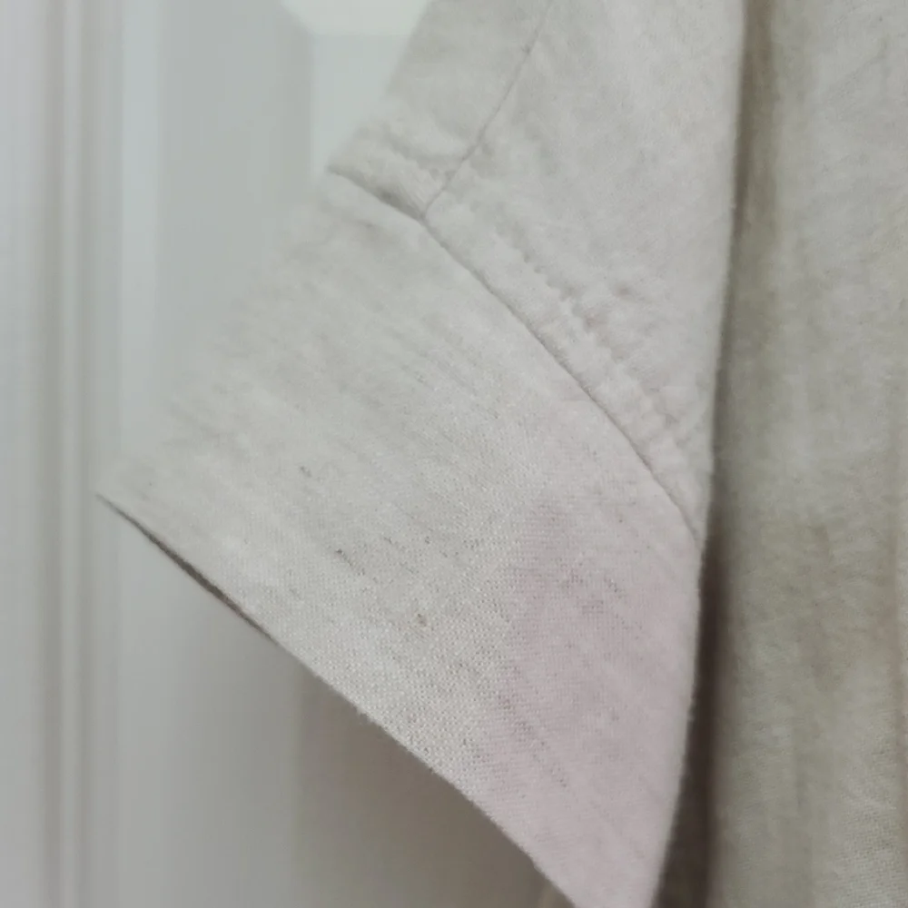 Linen-Blend Utility Short-Sleeve Shirt - Size XXL - Picture 6 of 13